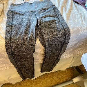 4 pairs of PINK leggings- 2 gray, maroon, black joggers